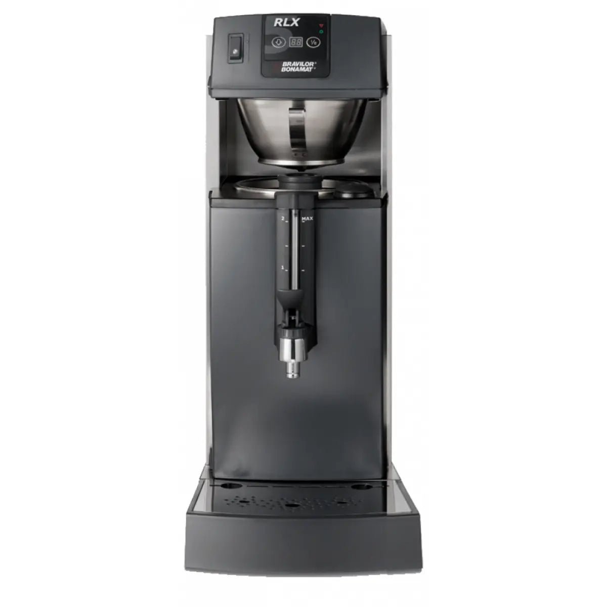 Bravilor - Bravilor RLX 5 Table Top Machine + Brewing System | 1 Container - Filter Coffee Machine - Prime Coffee Suppliers