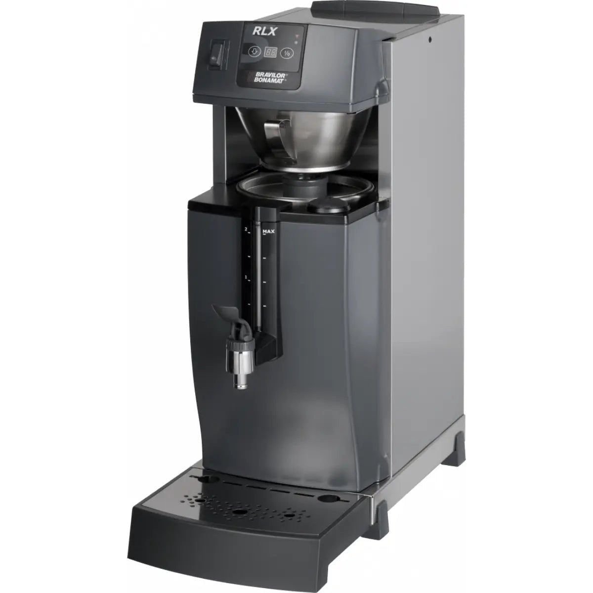 Bravilor - Bravilor RLX 5 Table Top Machine + Brewing System | 1 Container - Filter Coffee Machine - Prime Coffee Suppliers