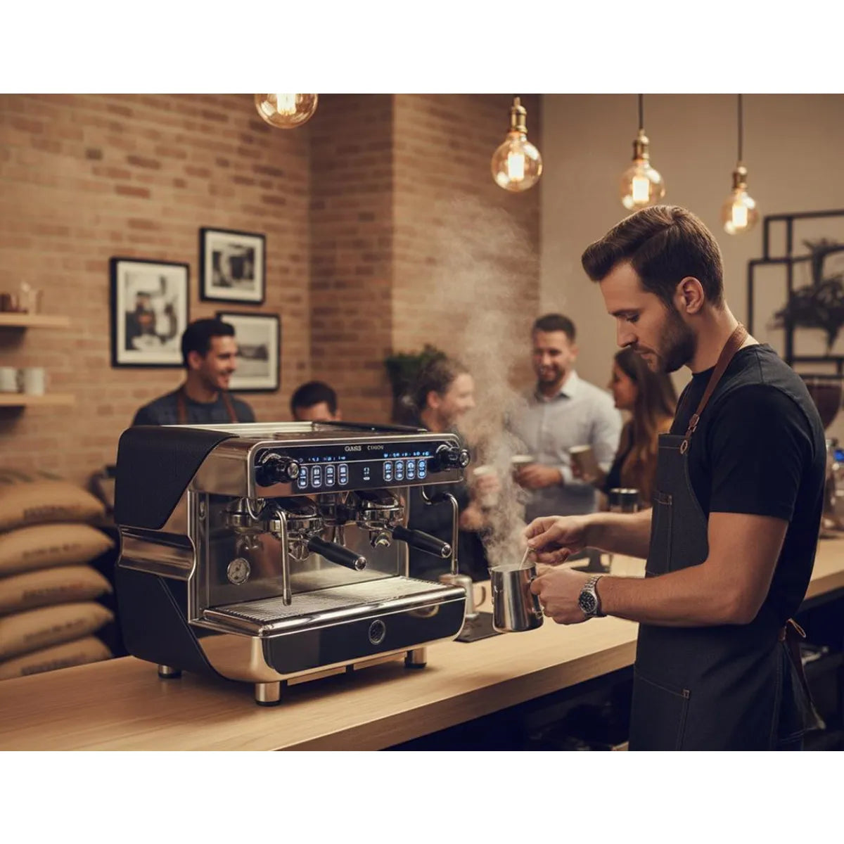 Casadio Nettuno A2 Compact Digital 2-Group Espresso Machine