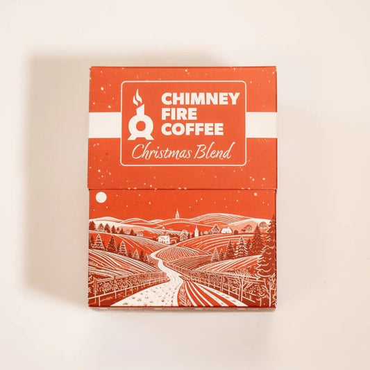 Chimney Fire - Chimney Fire 2025 Christmas 250g Blend Coffee Beans - Cinnamon, Toffee, Roasted Chestnut - Coffee Beans - Prime Coffee Suppliers