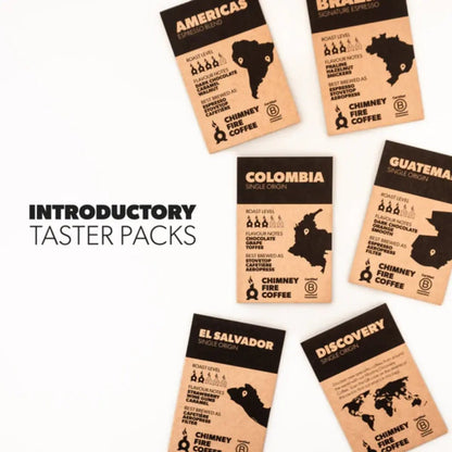 Chimney Fire - Chimney Fire Introductory Taster Packs - Coffee Beans - Prime Coffee Suppliers