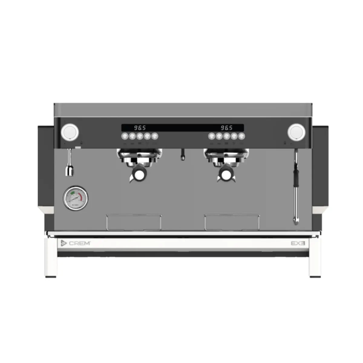 CREM EX3 2 Group Display Espresso Machine 11.5 Litres - Black/White Takeaway - Espresso Machine - Prime Coffee Suppliers