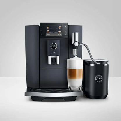 JURA New E8 Automatic Bean to Cup Espresso Machine - Cosmic Black - Prime Coffee Suppliers