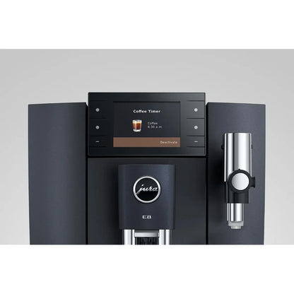 JURA E8 Automatic Bean to Cup Espresso Machine - Cosmic Black