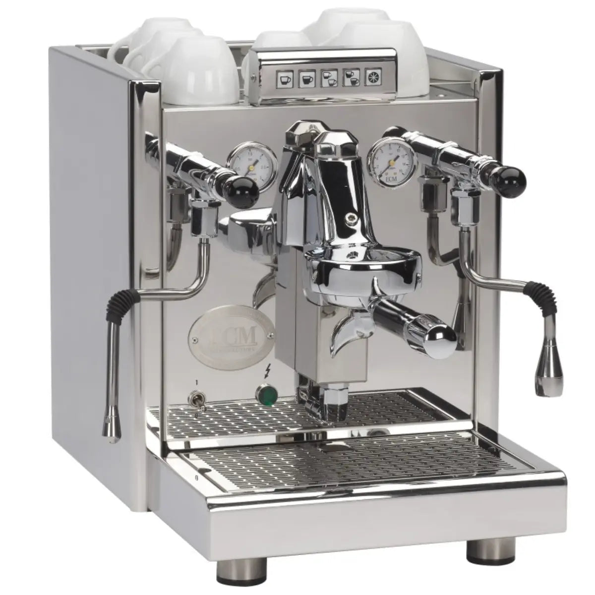 ECM - ECM Elektronika II Professional Espresso Machine - Dual Circuit - Espresso Machine - Prime Coffee Suppliers