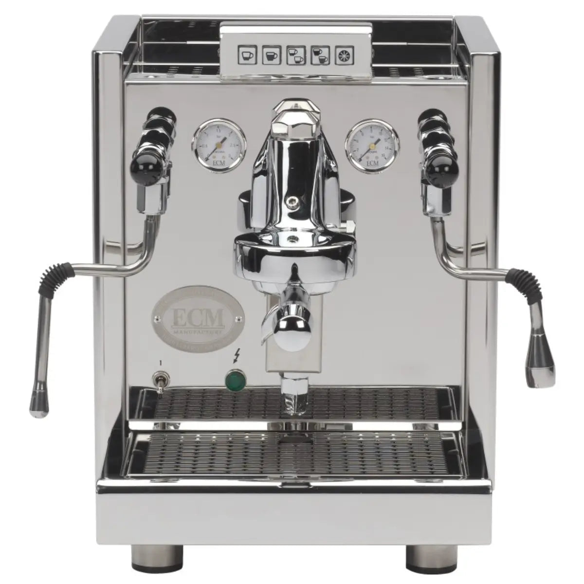 ECM - ECM Elektronika II Professional Espresso Machine - Dual Circuit - Espresso Machine - Prime Coffee Suppliers