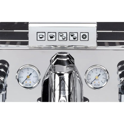 ECM - ECM Elektronika II Professional Espresso Machine - Dual Circuit - Espresso Machine - Prime Coffee Suppliers