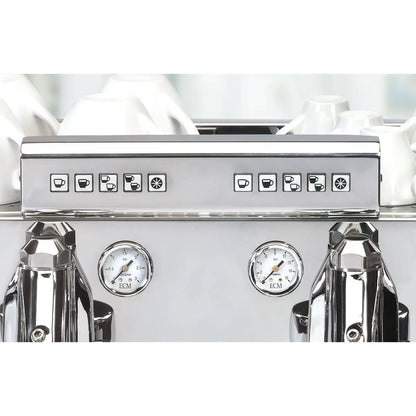 ECM - ECM Elektronika Profi Due 2 Group Espresso Machine + Heat Exchanger - Espresso Machine - Prime Coffee Suppliers
