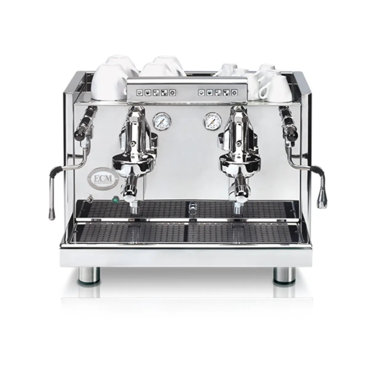 ECM - ECM Elektronika Profi Due 2 Group Espresso Machine + Heat Exchanger - Espresso Machine - Prime Coffee Suppliers