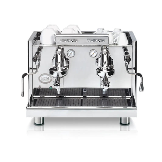 ECM - ECM Elektronika Profi Due 2 Group Espresso Machine + Heat Exchanger - Espresso Machine - Prime Coffee Suppliers