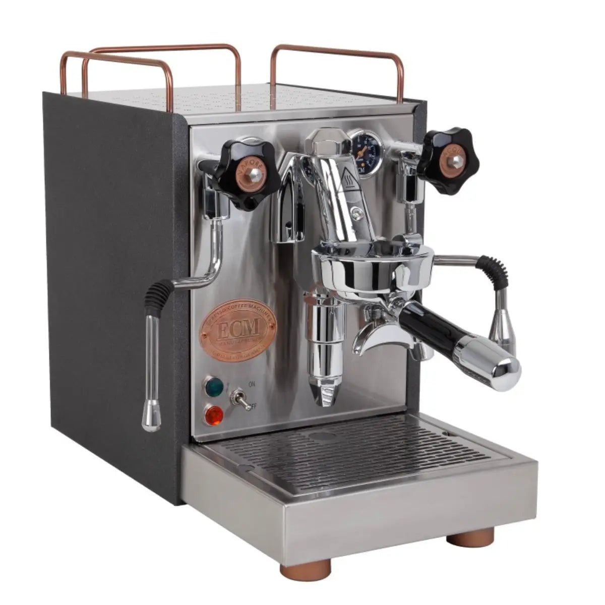 ECM - ECM Mechanika VI Slim Heritage Line Espresso Machine - Dual Circuit - Espresso Machine - Prime Coffee Suppliers