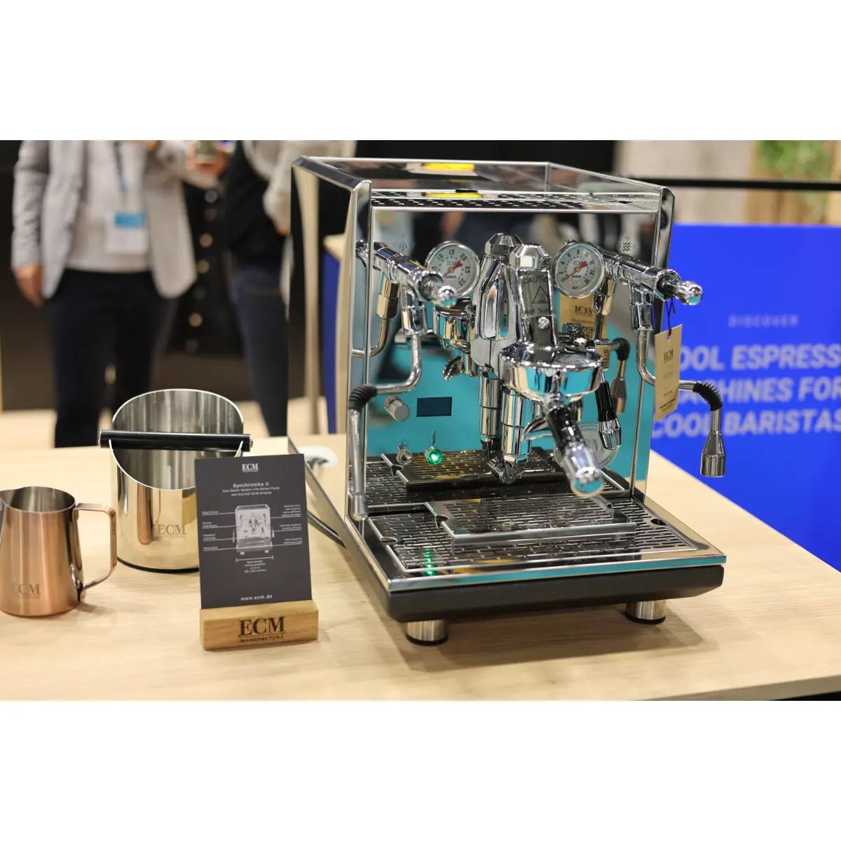 ECM - ECM Synchronika II Espresso Machine - Dual Boiler - Espresso Machine - Prime Coffee Suppliers