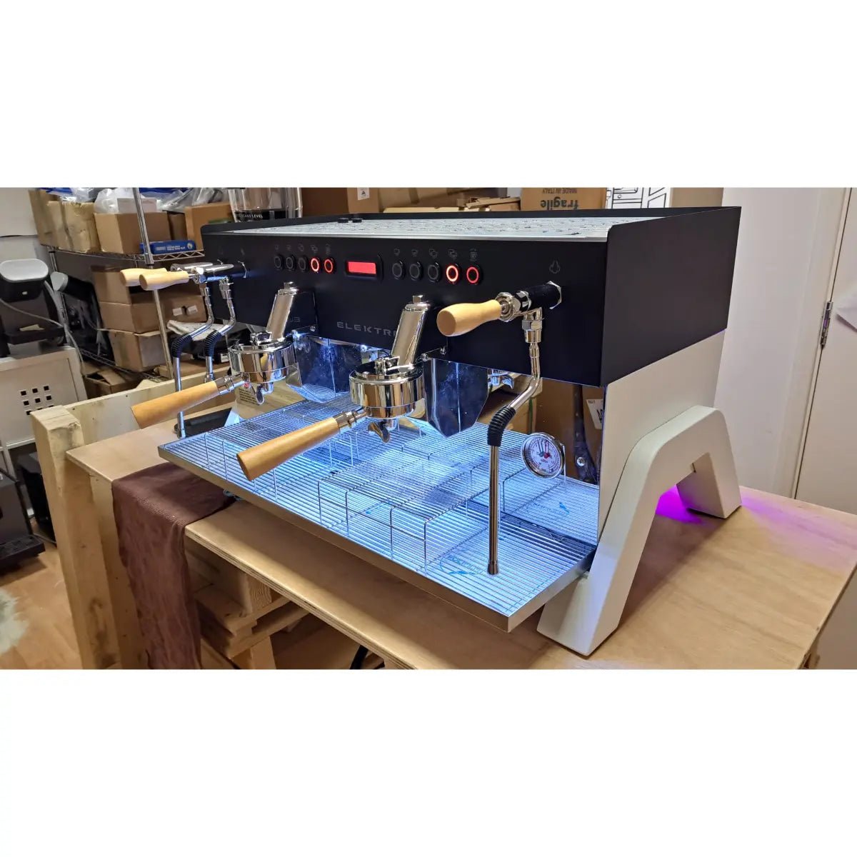 Elektra - Elektra Eklipto 2 Group Espresso Machine with Advanced Temperature Control - Coffee Machine - Prime Coffee Suppliers