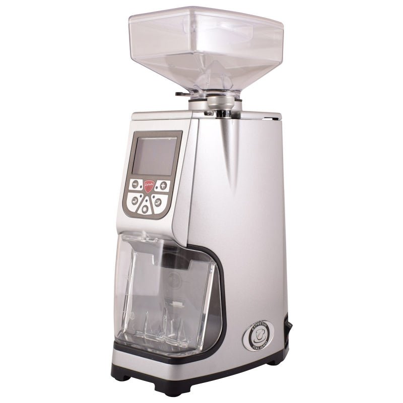 JESUK - Eureka Atom 60 Espresso Grinder + Eureka Atom Automatic Tamper - Silver - Espresso Grinder - Prime Coffee Suppliers