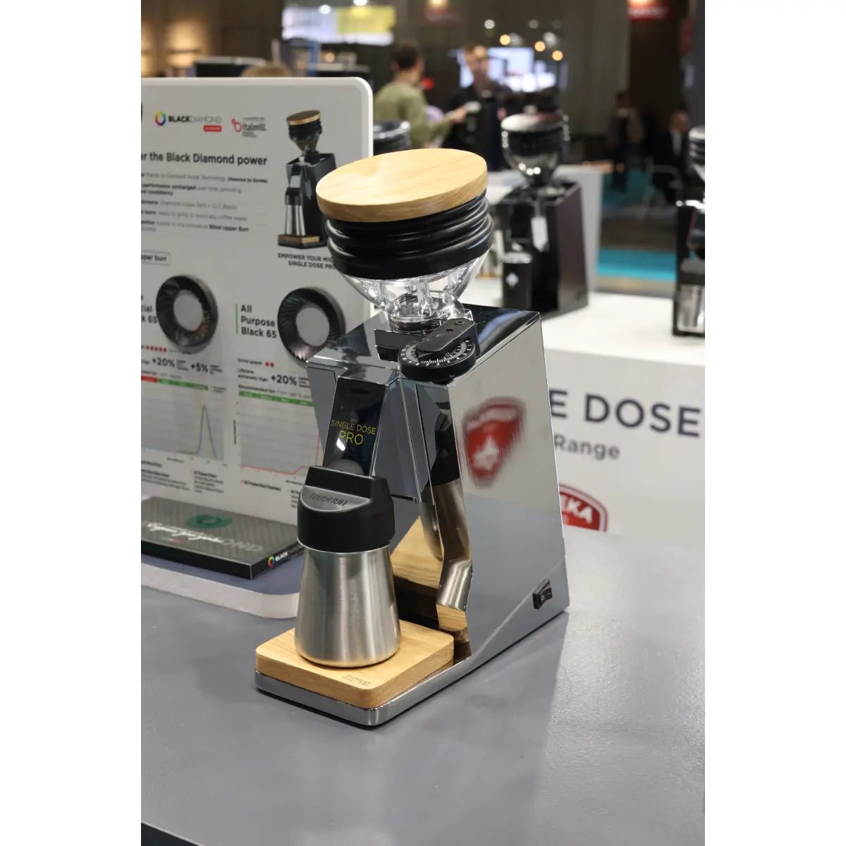 JESUK - Eureka Oro Mignon Single Dose Pro Grinder - 65mm Flat Burrs - Espresso Grinder - Prime Coffee Suppliers