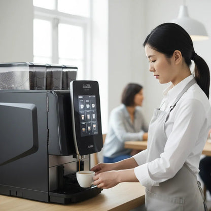 Gaggia - Gaggia Milano G100 Compact Bean - to - Cup Coffee Machine - Dual Blend Capability - Coffee Machine - Prime Coffee Suppliers