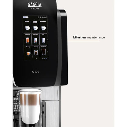 Gaggia - Gaggia Milano G100 Compact Bean - to - Cup Coffee Machine - Dual Blend Capability - Coffee Machine - Prime Coffee Suppliers
