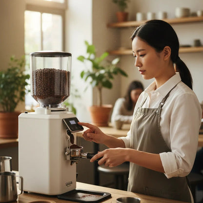 Gaggia - Gaggia Milano G4 High Volume Thermal Management & Intuitive Control Coffee Grinder - Coffee Grinder - Prime Coffee Suppliers
