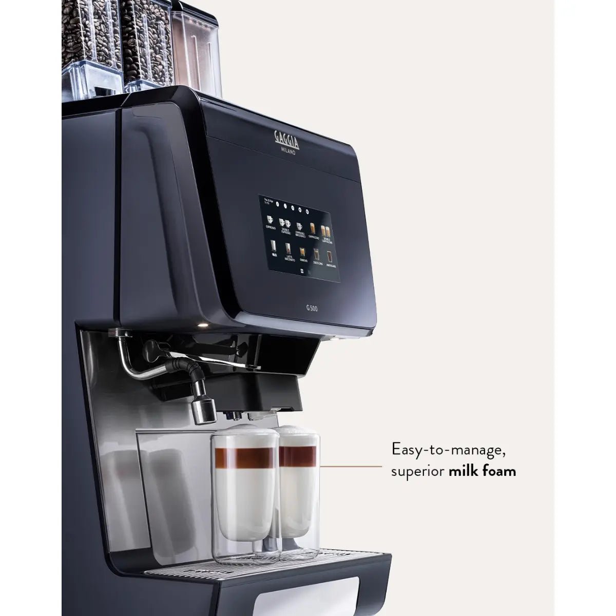 Gaggia - Gaggia Milano G500 Kalea 250 - Cup Bean - to - Cup with Z4000 Brewer Coffee Machine - Coffee Machine - Prime Coffee Suppliers