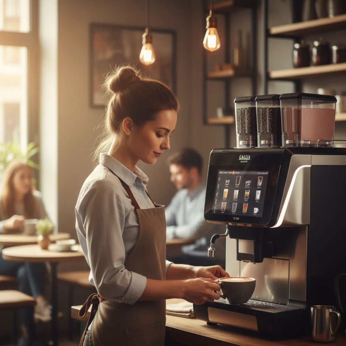 Gaggia - Gaggia Milano G700 Premium 300 - Cup Bean - to - Cup Espresso Machine - with 10" Touchscreen - Coffee Machine - Prime Coffee Suppliers