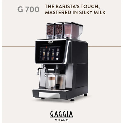 Gaggia - Gaggia Milano G700 Premium 300 - Cup Bean - to - Cup Espresso Machine - with 10" Touchscreen - Coffee Machine - Prime Coffee Suppliers