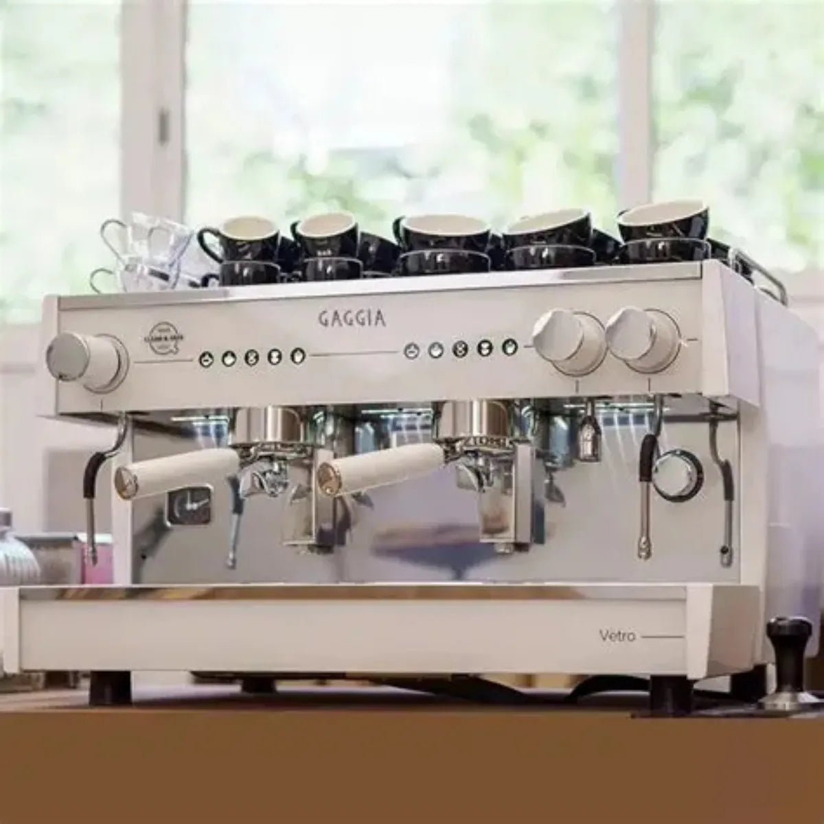 Gaggia - Gaggia Milano La Vetro PID - controlled System - TFT Display Espresso Machine - Espresso Machine - Prime Coffee Suppliers