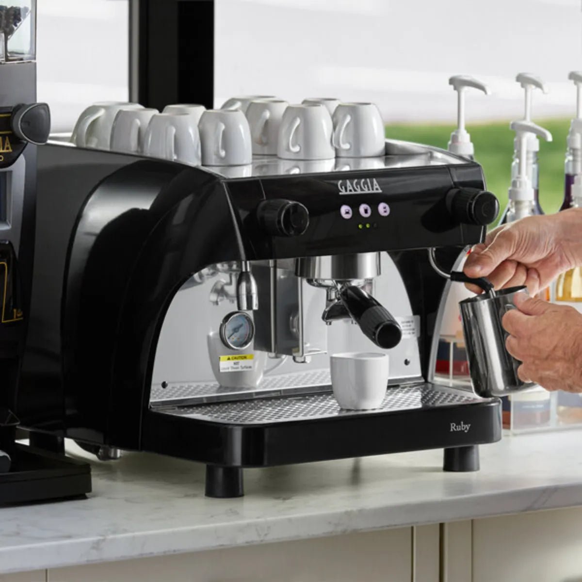 Gaggia - Gaggia Milano Ruby & Ruby Pro Espresso Machine - Programmable Dose Selections - Espresso Machine - Prime Coffee Suppliers