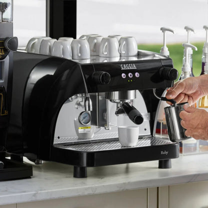 Gaggia - Gaggia Milano Ruby & Ruby Pro Espresso Machine - Programmable Dose Selections - Espresso Machine - Prime Coffee Suppliers