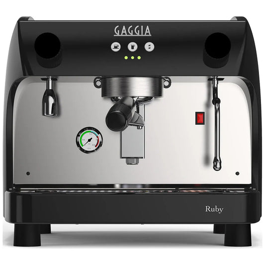 Gaggia - Gaggia Milano Ruby & Ruby Pro Espresso Machine - Programmable Dose Selections - Espresso Machine - Prime Coffee Suppliers