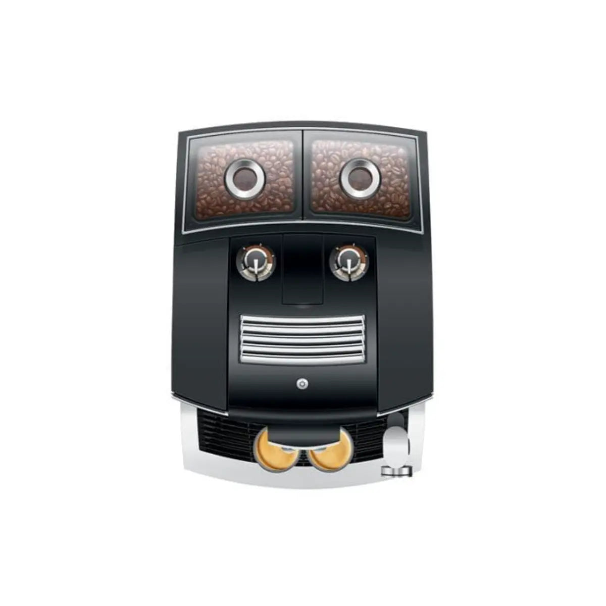 JURA J8 Twin Automatic Espresso Machine - Diamond Black
