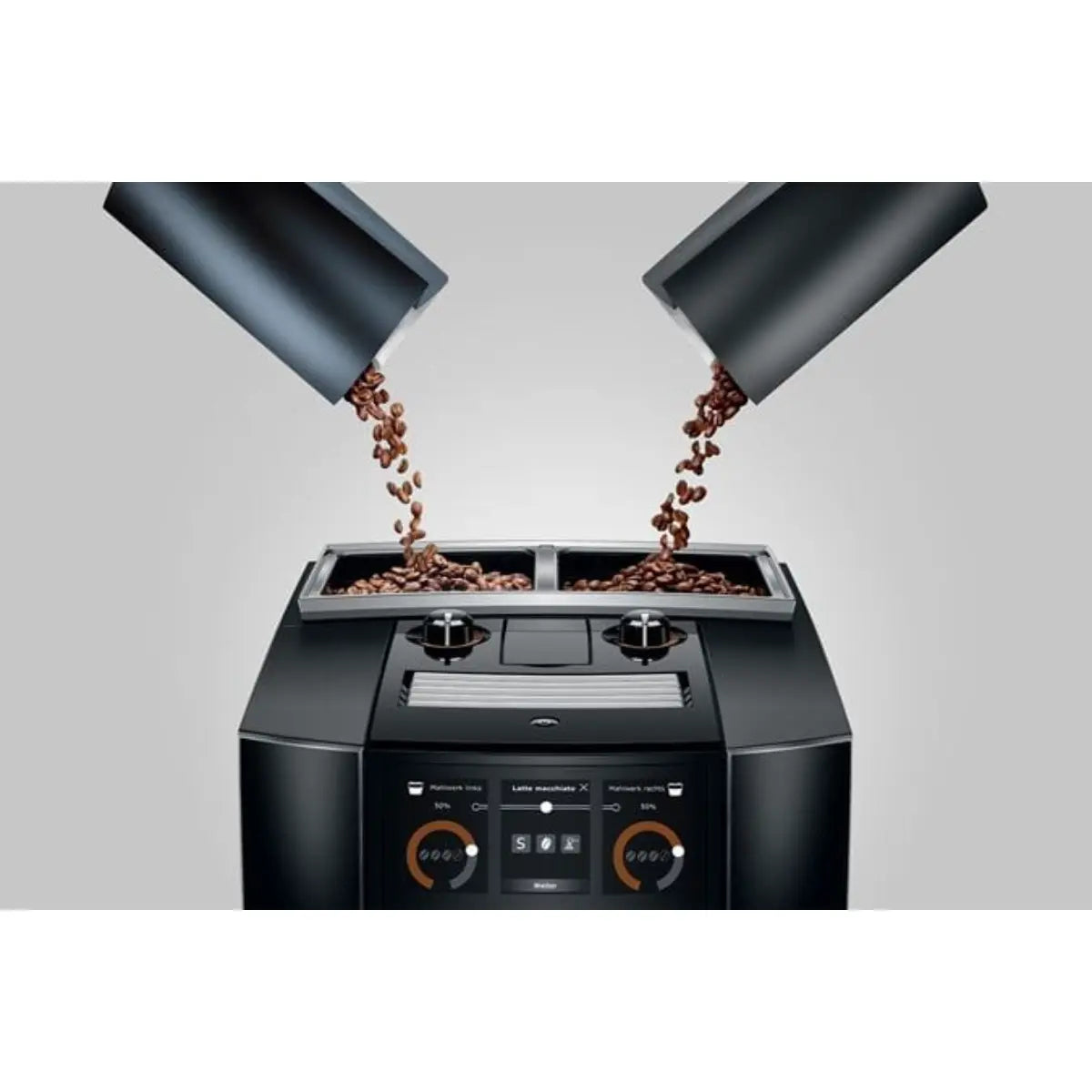 JURA J8 Twin Automatic Espresso Machine - Diamond Black