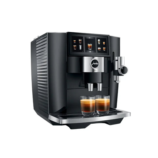 JURA J8 Twin Automatic Espresso Machine - Diamond Black
