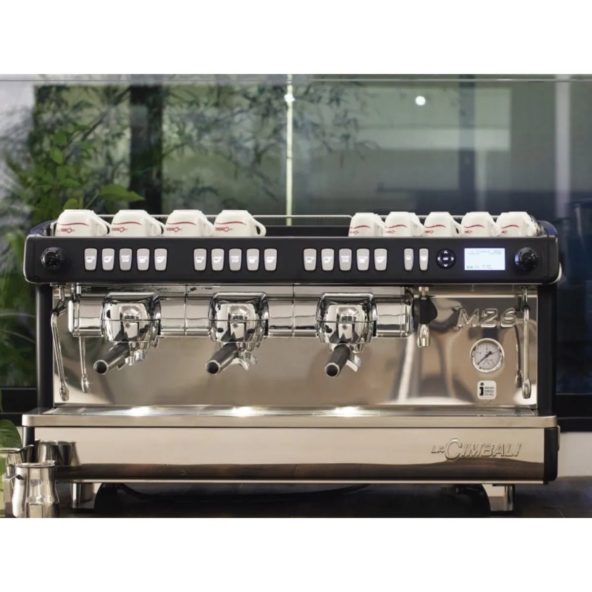 La Cimbali M26 TE RE Premium Professional Smart Boiler & ThermoDrive Espresso Machine - 2 Group Espresso