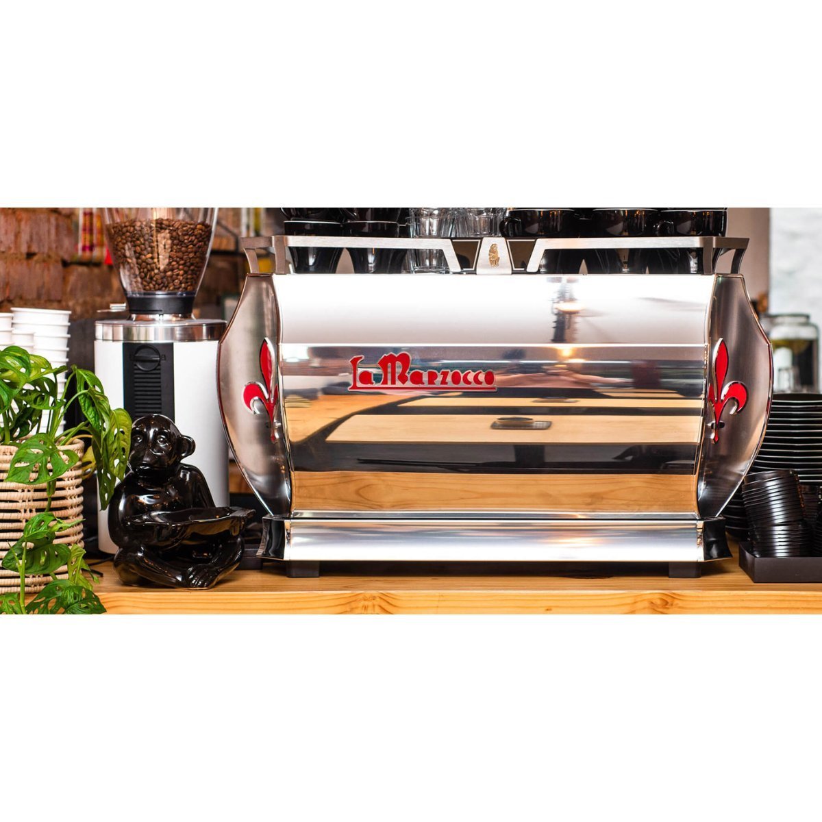 La Marzocco - La Marzocco GB5 S AV 2 Group Espresso Machine + Mahlkonig E80s GBW Grinder - Commercial Bundle Kit - Espresso Machine - Prime Coffee Suppliers