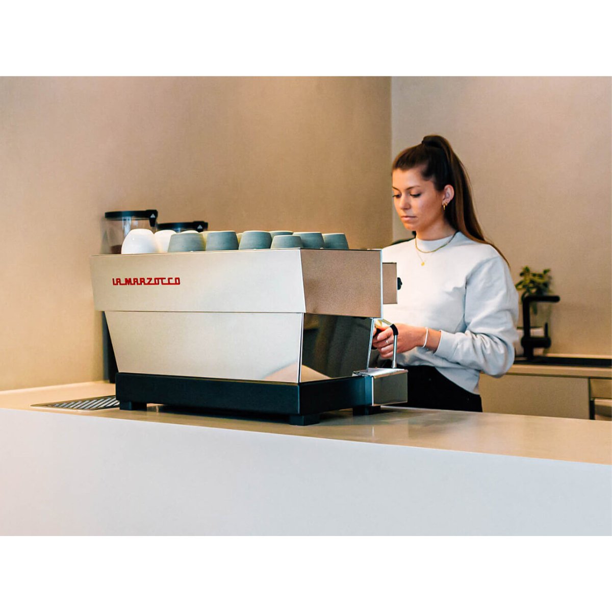 La Marzocco Linea Classic S 2 Group Espresso Machine + Mahlkonig E65s GBW Espresso Grinder+ Free Installation - Prime Coffee