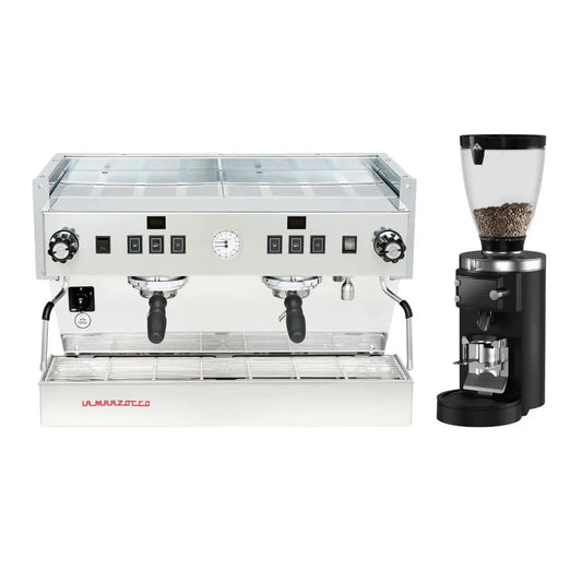 La Marzocco - La Marzocco Linea Classic S 2 Group Espresso Machine + Mahlkonig E65s GBW Espresso Grinder - Commercial Bundle Kit - Coffee Machine - Prime Coffee Suppliers