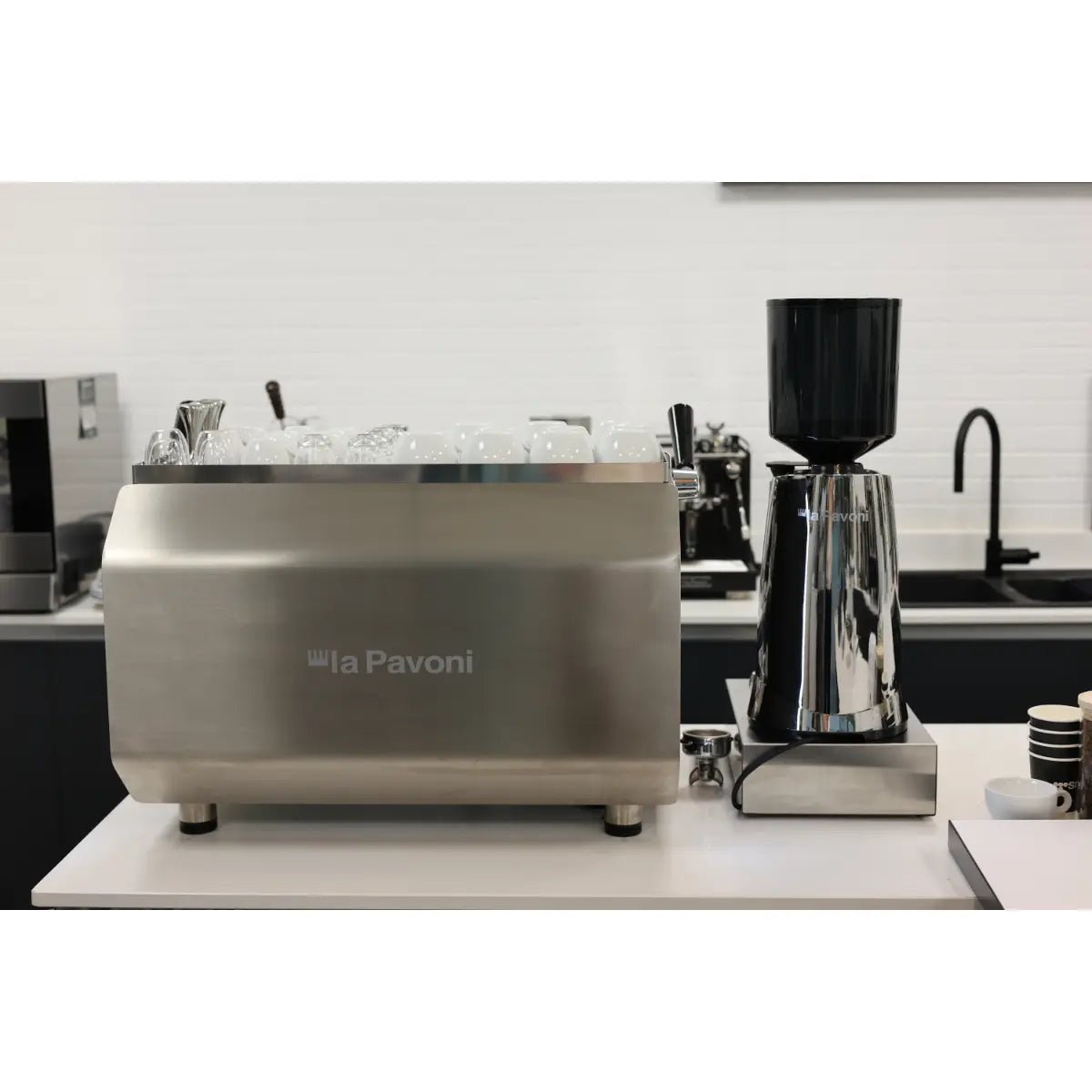 La Pavoni - La Pavoni Desiderio 2/3 Group Volumetric Espresso Machine - Espresso Machine - Prime Coffee Suppliers