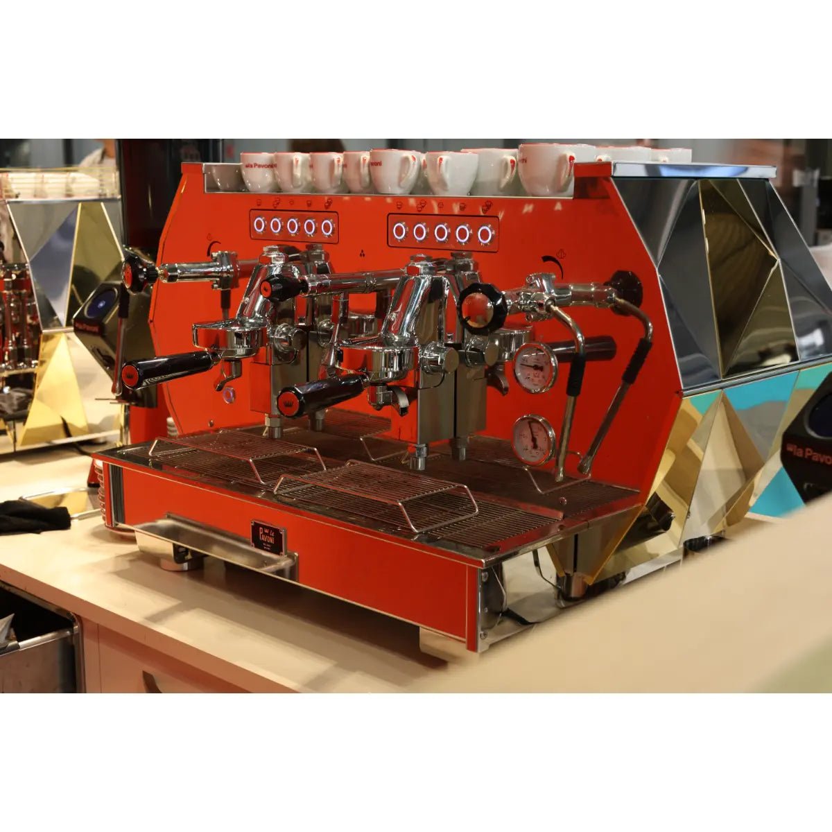 La Pavoni - La Pavoni Diamante 3 Group E61 Volumetric Espresso Machine - Ex Display Model - Espresso Machine - Prime Coffee Suppliers