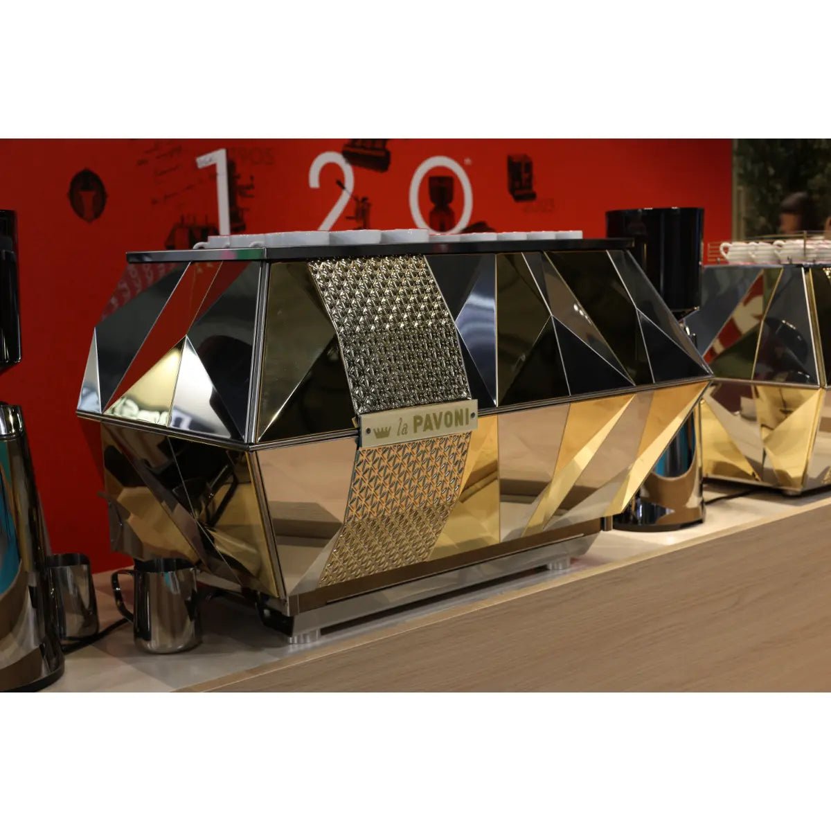 La Pavoni - La Pavoni Diamante 3 Group E61 Volumetric Espresso Machine - Ex Display Model - Espresso Machine - Prime Coffee Suppliers