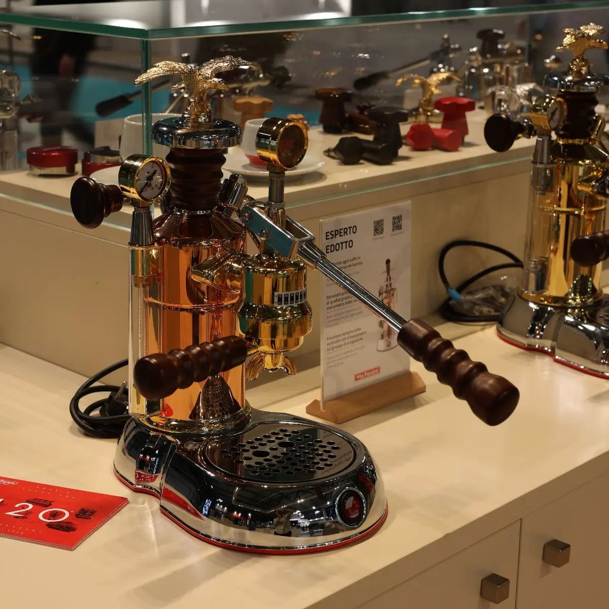 La Pavoni - La Pavoni Esperto Edotto Manual Lever Espresso Coffee Machine - Coffee Machine - Prime Coffee Suppliers
