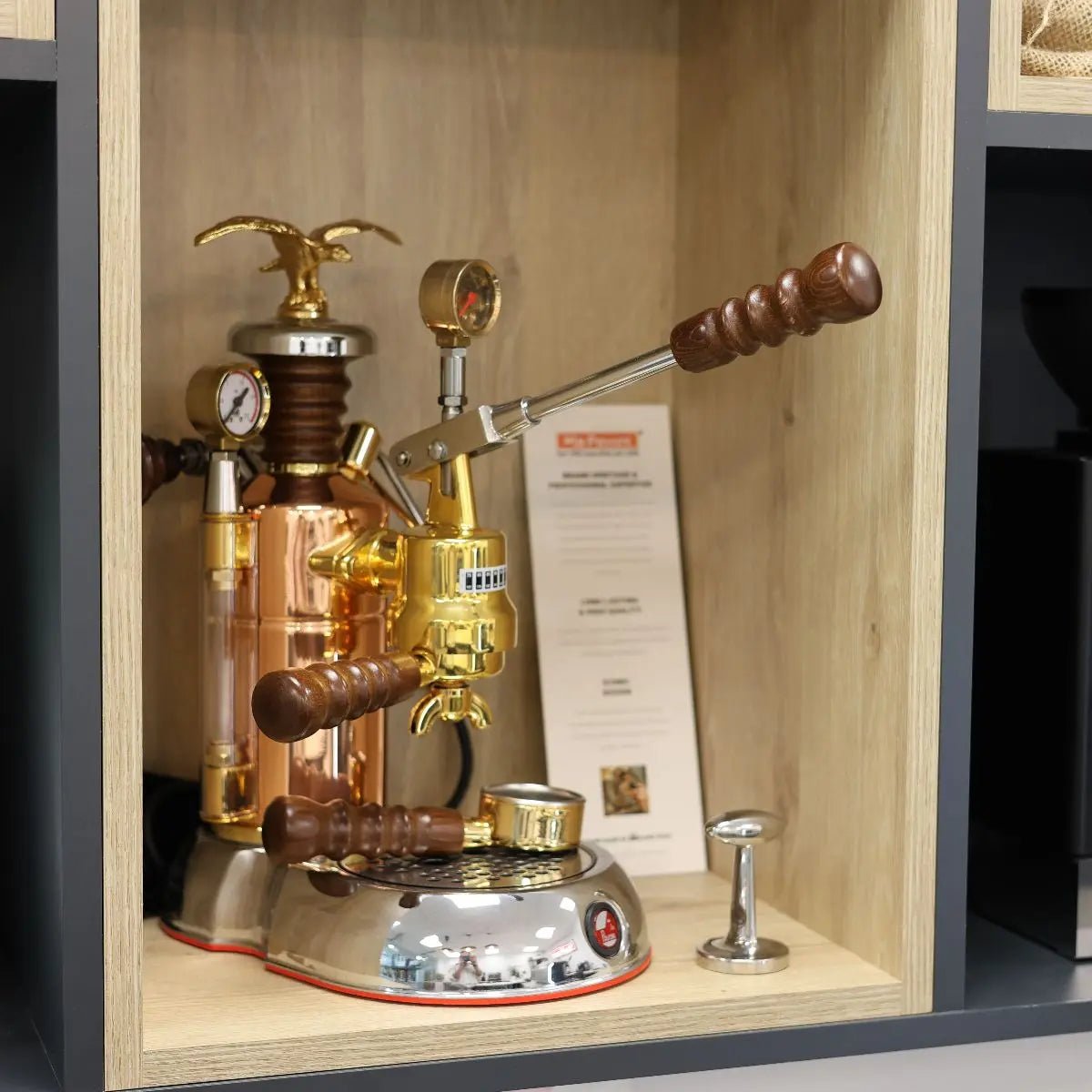 La Pavoni - La Pavoni Esperto Edotto Manual Lever Espresso Coffee Machine - Coffee Machine - Prime Coffee Suppliers