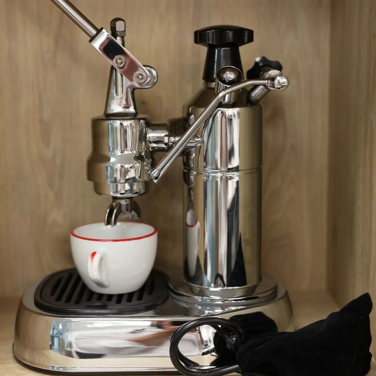 La Pavoni Europiccola Lusso Manual Lever Espresso Coffee Machine La Pavoni Europiccola Lusso Manual Lever Espresso Coffee Machine