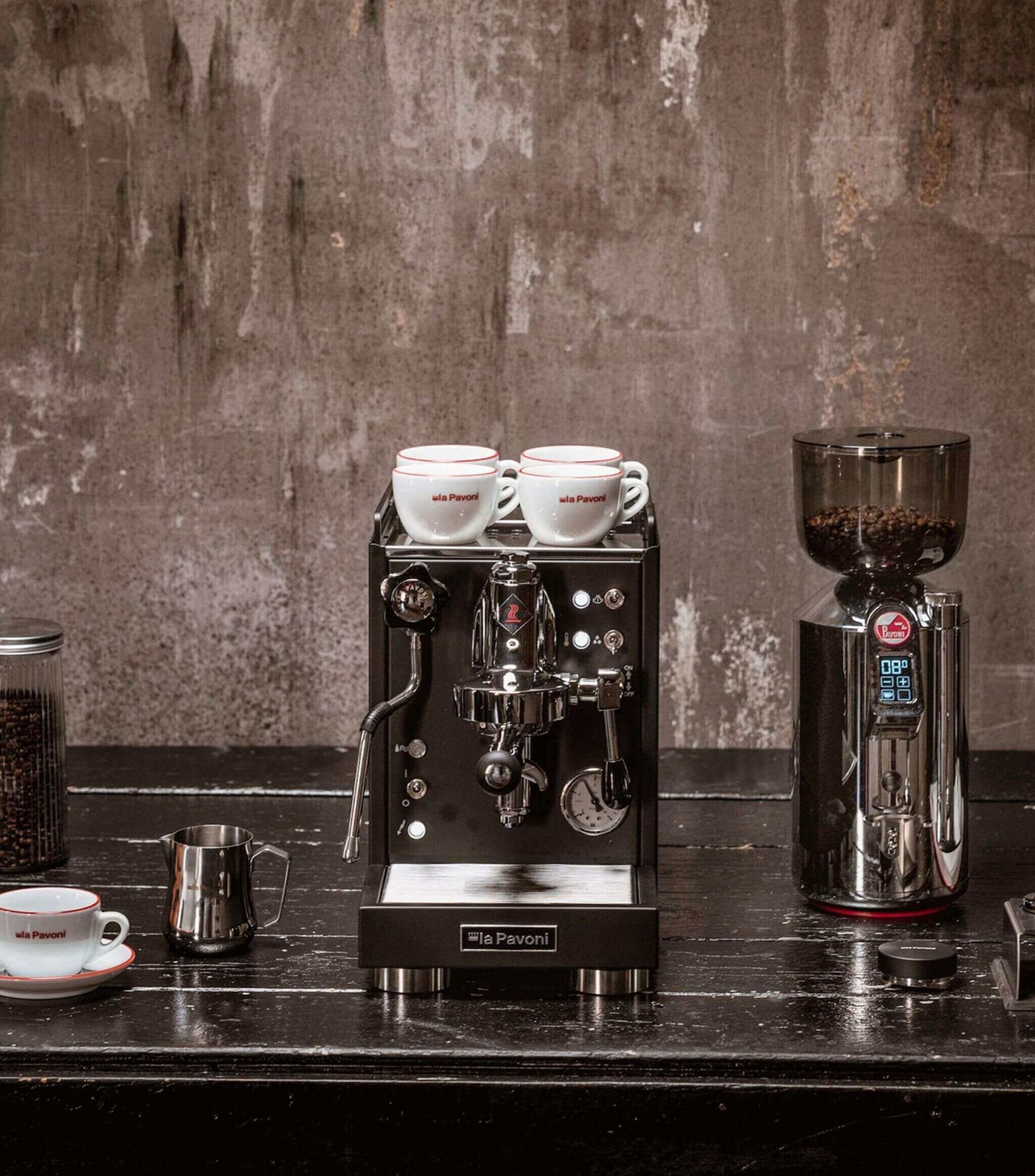 La Pavoni - La Pavoni Mini Cellini Semi Professional Espresso Coffee Machine - Single Boiler - Coffee Machine - Prime Coffee Suppliers