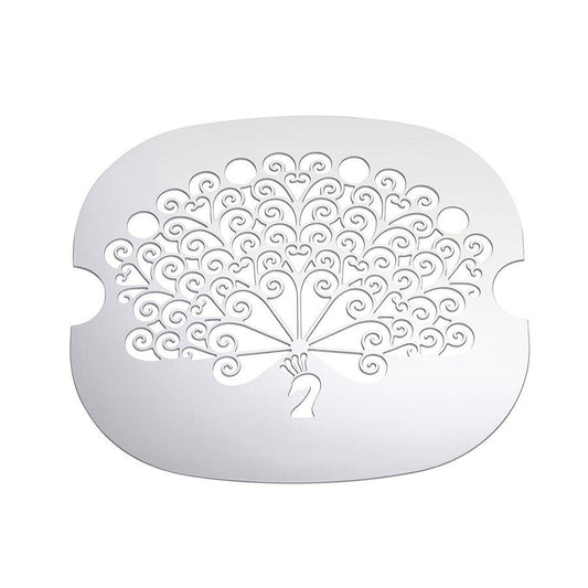 La Pavoni - La Pavoni Peacock Drip Tray Accessory in Chrome - Barista Kit - Prime Coffee Suppliers