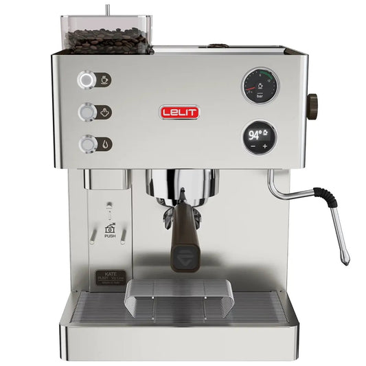 Lelit - Lelit Kate PL82T Espresso Machine in Stainless Steel | Single Boiler - Espresso Machine - Prime Coffee Suppliers