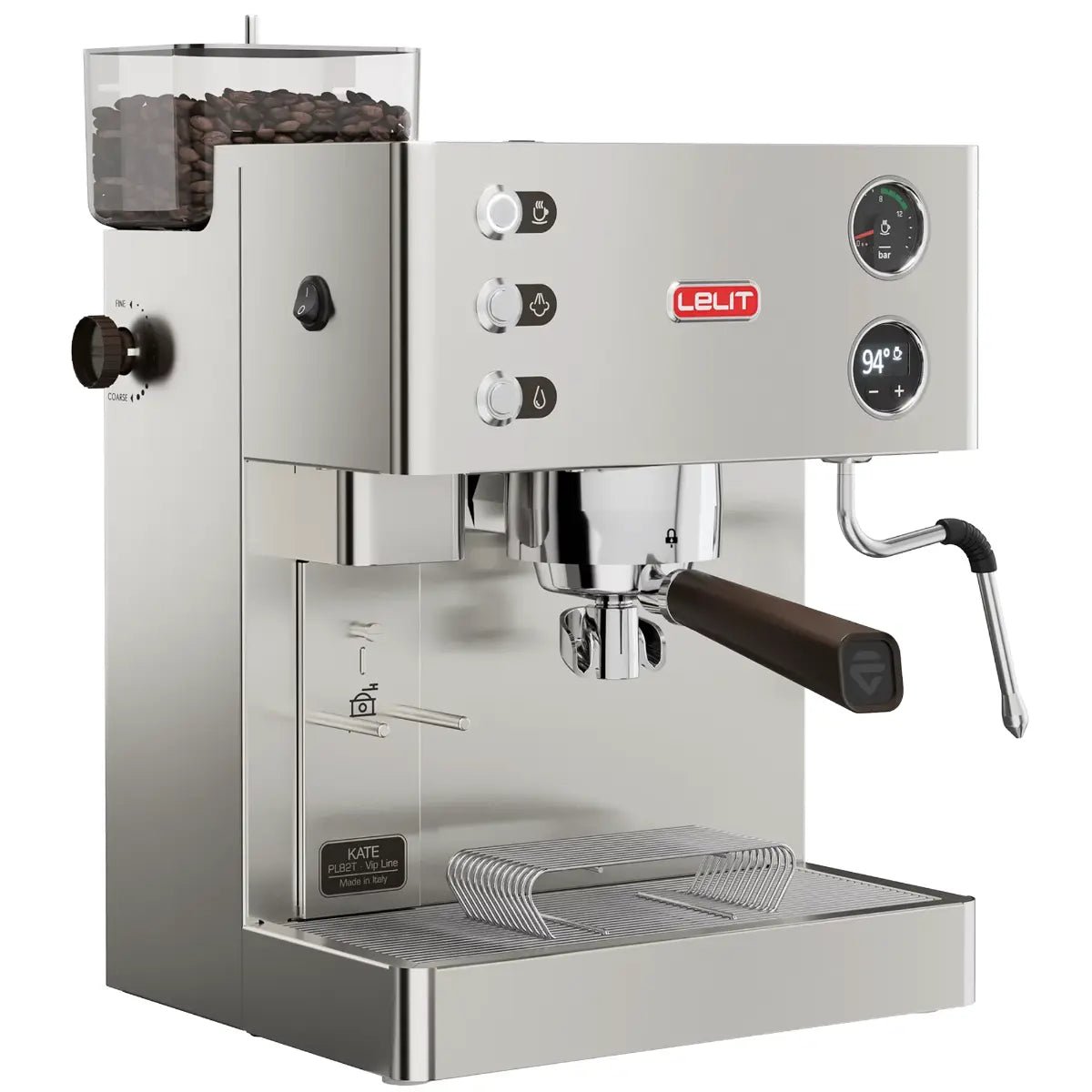 Lelit - Lelit Kate PL82T Espresso Machine in Stainless Steel | Single Boiler - Espresso Machine - Prime Coffee Suppliers