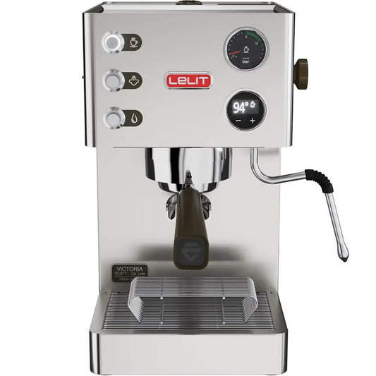 Lelit - Lelit Victoria PL91T Espresso Machine in Stainless Steel | Single Boiler - Espresso Machine - Prime Coffee Suppliers