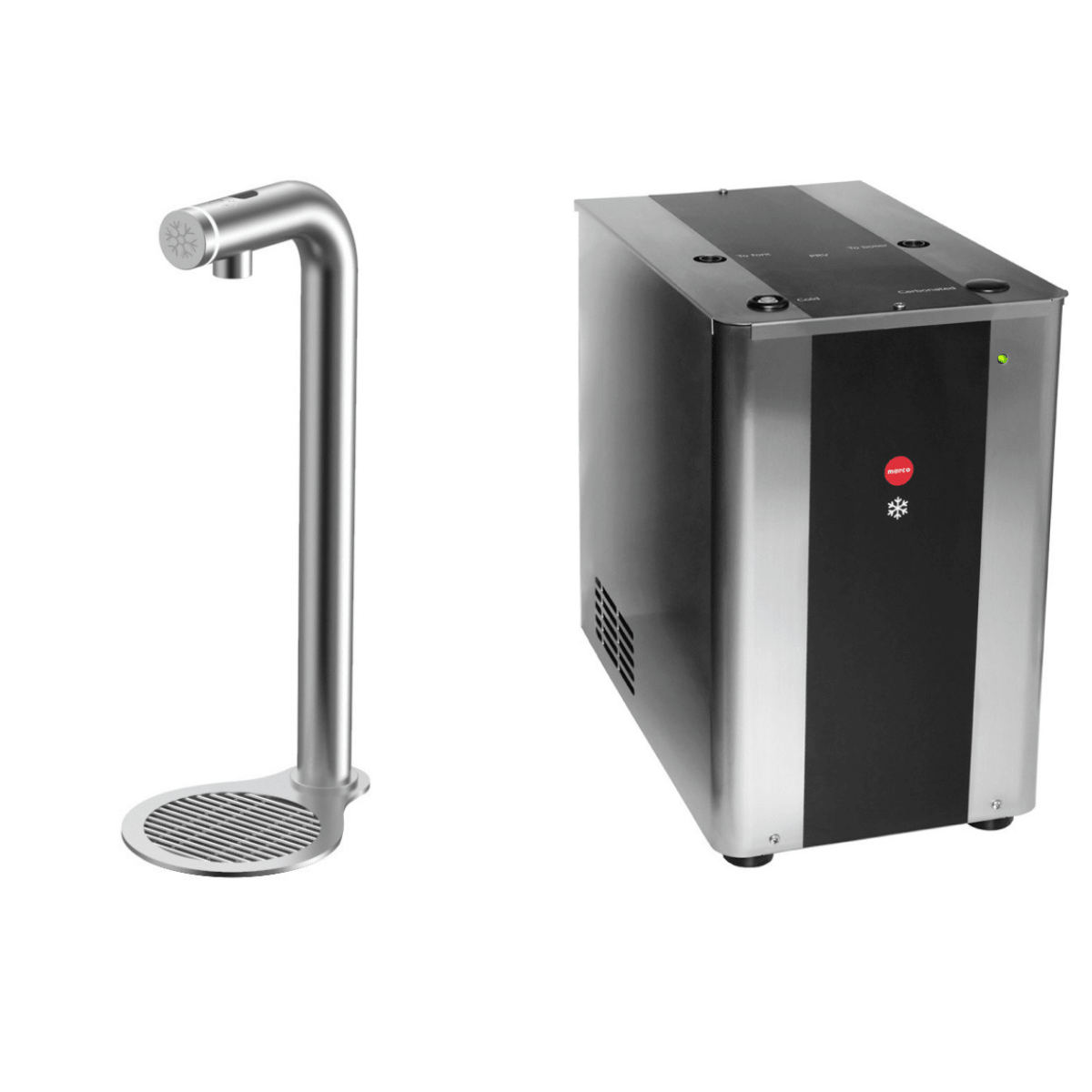 JESUK - Marco FRIIA Hands - Free Water Dispenser - Tall Chilled & Sparkling Touchless System - Hot water boiler - Prime Coffee Suppliers