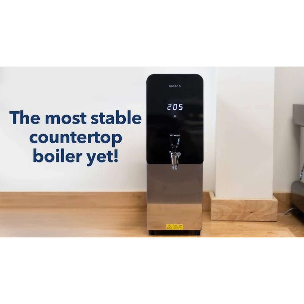 JESUK - Marco MT30 Countertop Hot Water Boiler - 3.0 Litre Capacity - Water Boiler - Prime Coffee Suppliers