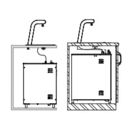 JESUK - Marco UC45 Undercounter Ecoboiler - 3 Dispense - Water Boiler - Prime Coffee Suppliers